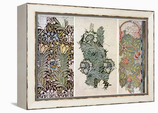 Working Drawings by William Morris (1834-189), 1934-William Morris-Framed Premier Image Canvas