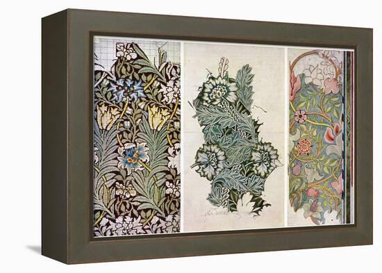 Working Drawings by William Morris (1834-189), 1934-William Morris-Framed Premier Image Canvas