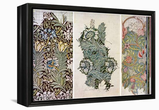 Working Drawings by William Morris (1834-189), 1934-William Morris-Framed Premier Image Canvas