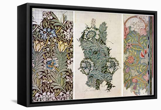 Working Drawings by William Morris (1834-189), 1934-William Morris-Framed Premier Image Canvas