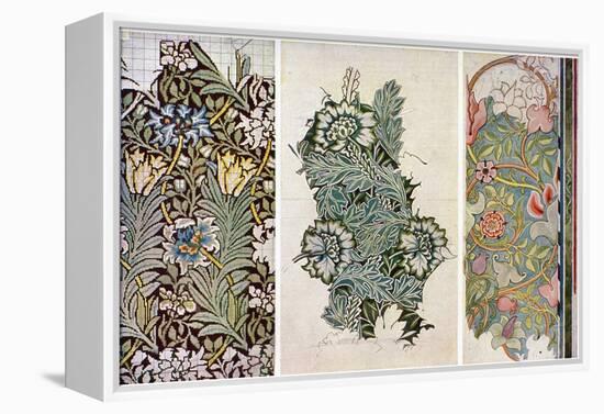 Working Drawings by William Morris (1834-189), 1934-William Morris-Framed Premier Image Canvas