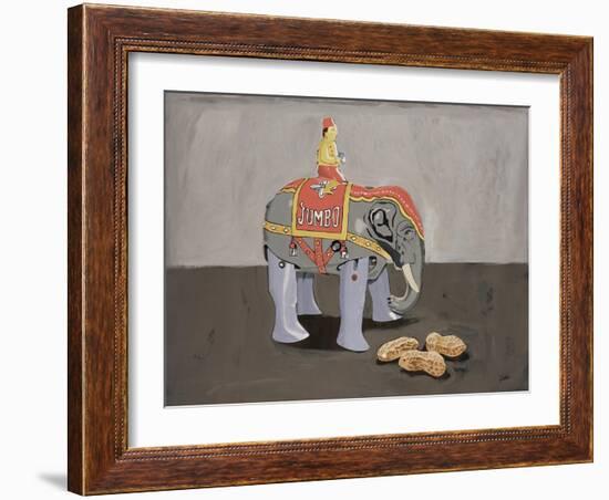Working for Peanuts-Clayton Rabo-Framed Giclee Print