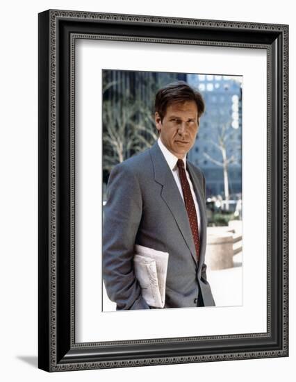 Working Girl by MikeNichols with Harrison Ford, 1988 (photo)-null-Framed Photo