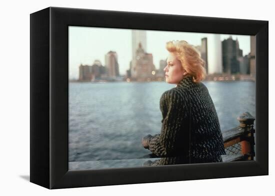 Working Girl by MikeNichols with Melanie Griffith, 1988 (photo)-null-Framed Stretched Canvas