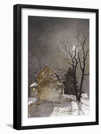 Working Late-Ray Hendershot-Framed Giclee Print