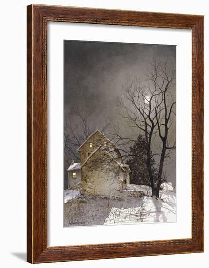 Working Late-Ray Hendershot-Framed Giclee Print