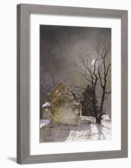 Working Late-Ray Hendershot-Framed Giclee Print