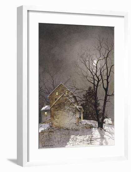 Working Late-Ray Hendershot-Framed Giclee Print