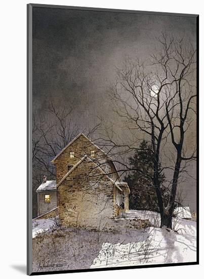 Working Late-Ray Hendershot-Mounted Art Print