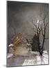 Working Late-Ray Hendershot-Mounted Art Print