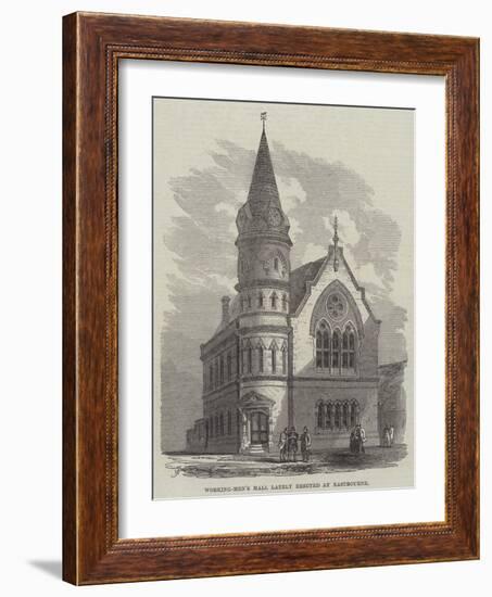 Working-Men's Hall Lately Erected at Eastbourne-Frank Watkins-Framed Giclee Print