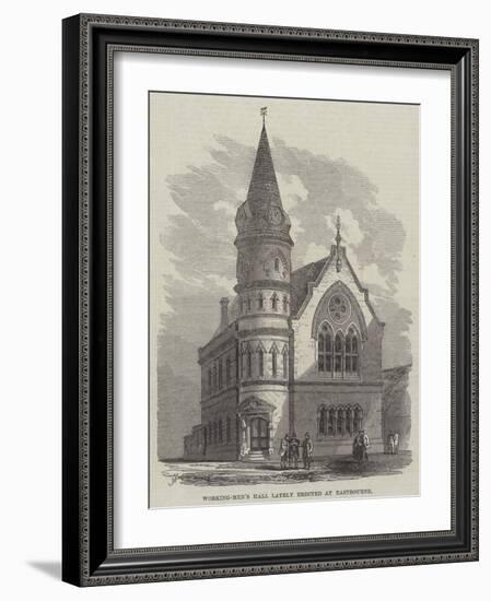 Working-Men's Hall Lately Erected at Eastbourne-Frank Watkins-Framed Giclee Print