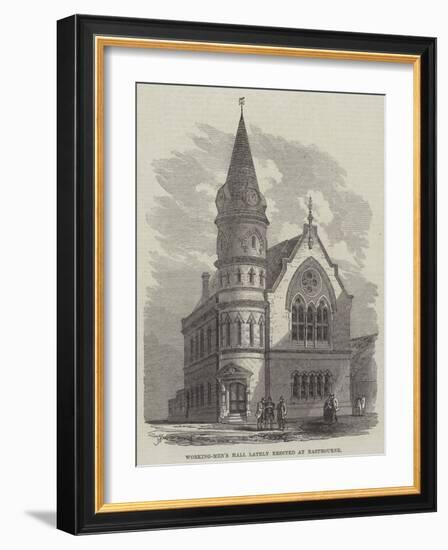 Working-Men's Hall Lately Erected at Eastbourne-Frank Watkins-Framed Giclee Print