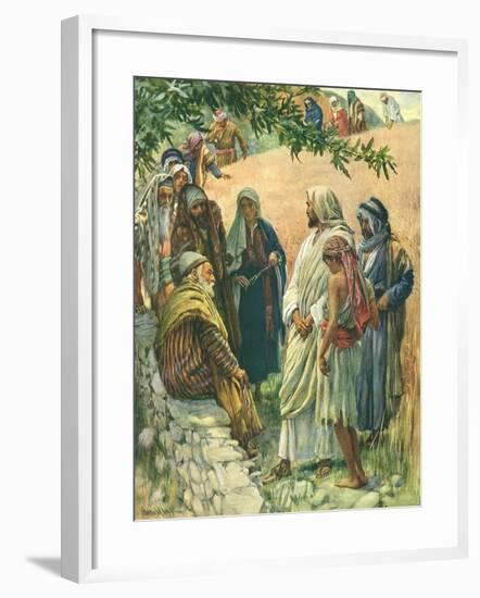 Working on the Sabbath, 1923-Harold Copping-Framed Giclee Print