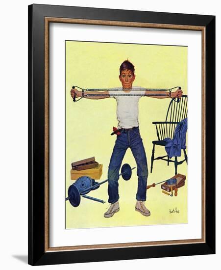 "Working Out", March 14, 1959-Kurt Ard-Framed Giclee Print