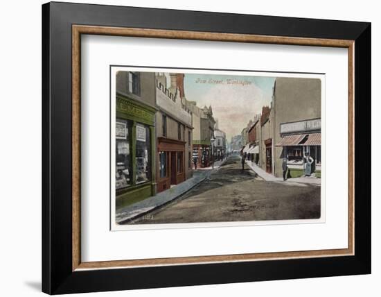 Workington, Cumbria: Pow Street-null-Framed Photographic Print