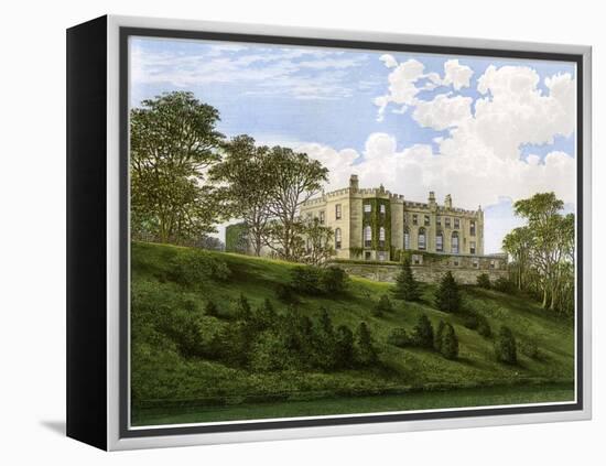 Workington Hall, Cumberland, Home of the Curwen Family, C1880-AF Lydon-Framed Premier Image Canvas