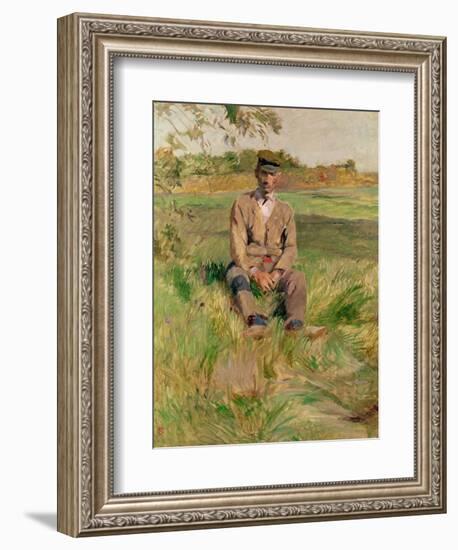 Workman at Celeyran, 1882-Henri de Toulouse-Lautrec-Framed Giclee Print