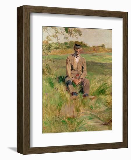 Workman at Celeyran, 1882-Henri de Toulouse-Lautrec-Framed Giclee Print