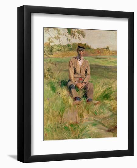 Workman at Celeyran, 1882-Henri de Toulouse-Lautrec-Framed Giclee Print