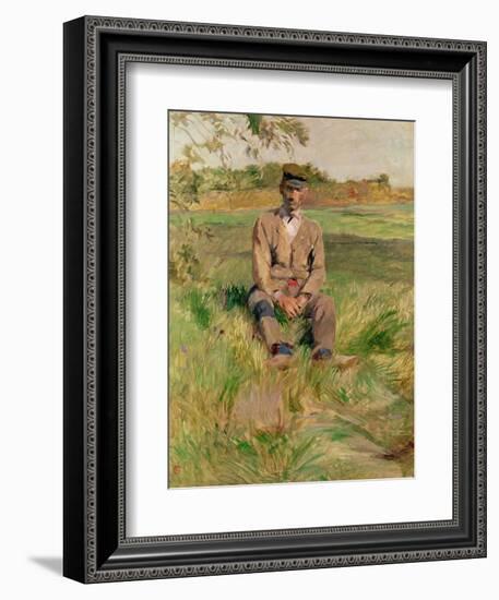 Workman at Celeyran, 1882-Henri de Toulouse-Lautrec-Framed Giclee Print