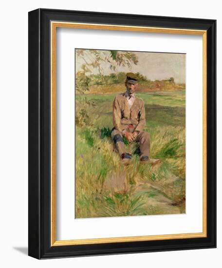 Workman at Celeyran, 1882-Henri de Toulouse-Lautrec-Framed Giclee Print