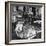 Workmen Installing Steel String Frames Into Grand Piano Cabinets at Steinway Piano Factory-Margaret Bourke-White-Framed Photographic Print