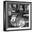 Workmen Installing Steel String Frames Into Grand Piano Cabinets at Steinway Piano Factory-Margaret Bourke-White-Framed Photographic Print