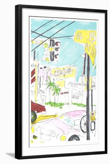 Works Miami-Vasilios Janopoulos-Framed Collectable Print