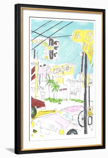 Works Miami-Vasilios Janopoulos-Framed Collectable Print