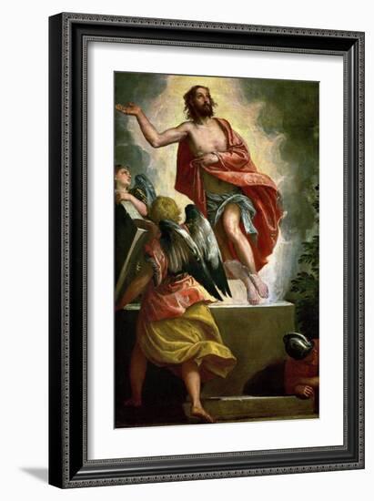 Workshop: Resurrection of Christ, circa 1580-1590-Paolo Veronese-Framed Giclee Print