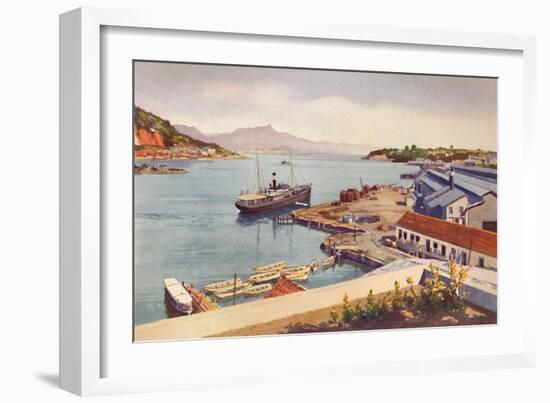 'Workshops of the Lloyd Brasileiro Steamship Company', 1914-Unknown-Framed Giclee Print