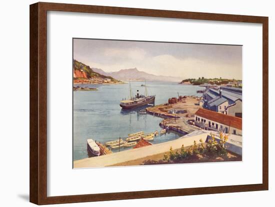 'Workshops of the Lloyd Brasileiro Steamship Company', 1914-Unknown-Framed Giclee Print