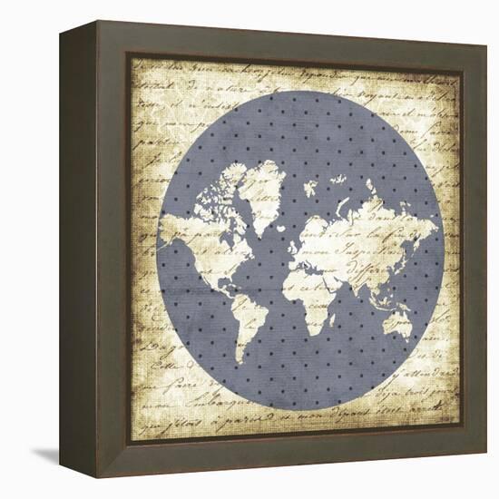 World Antique-Erin Clark-Framed Premier Image Canvas