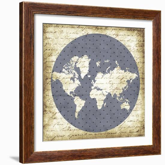 World Antique-Erin Clark-Framed Giclee Print