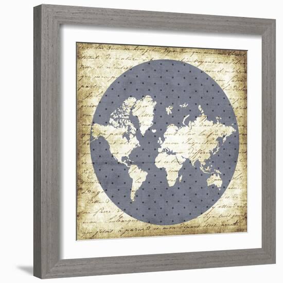 World Antique-Erin Clark-Framed Premium Giclee Print