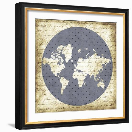 World Antique-Erin Clark-Framed Giclee Print