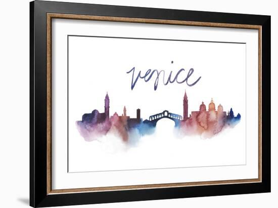 World Cities Skyline III-Grace Popp-Framed Premium Giclee Print