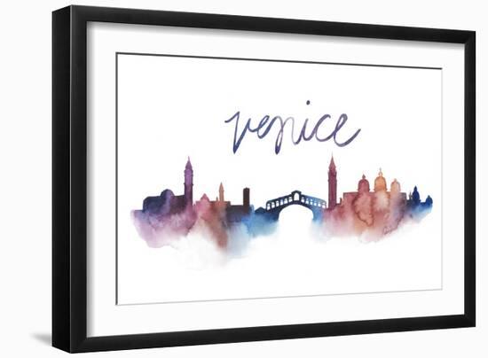 World Cities Skyline III-Grace Popp-Framed Premium Giclee Print