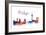 World Cities Skyline IV-Grace Popp-Framed Premium Giclee Print