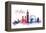 World Cities Skyline VI-Grace Popp-Framed Stretched Canvas