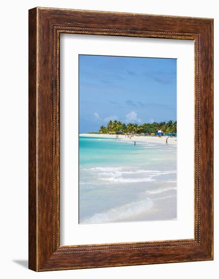 World class Shoal Bay East beach, Anguilla, British Oversea territory, West Indies, Caribbean, Cent-Michael Runkel-Framed Photographic Print