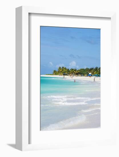 World class Shoal Bay East beach, Anguilla, British Oversea territory, West Indies, Caribbean, Cent-Michael Runkel-Framed Photographic Print