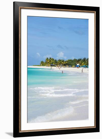 World class Shoal Bay East beach, Anguilla, British Oversea territory, West Indies, Caribbean, Cent-Michael Runkel-Framed Photographic Print