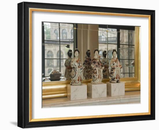 World Famous Porcelain Collection in the Zwinger, Dresden, Saxony, Germany, Europe-Robert Harding-Framed Photographic Print