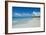 World famous white sand on Grace Bay beach, Providenciales, Turks and Caicos, Caribbean-Michael Runkel-Framed Photographic Print