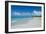 World famous white sand on Grace Bay beach, Providenciales, Turks and Caicos, Caribbean-Michael Runkel-Framed Photographic Print