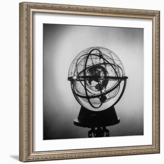 World Globe on Display-Ralph Morse-Framed Photographic Print