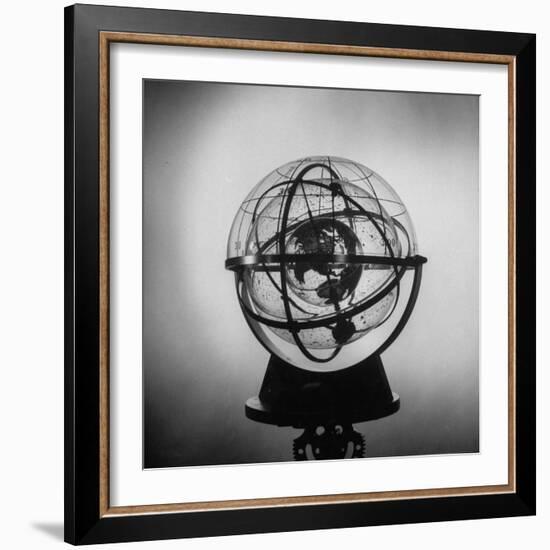 World Globe on Display-Ralph Morse-Framed Photographic Print