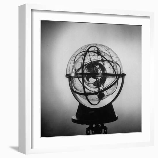 World Globe on Display-Ralph Morse-Framed Photographic Print